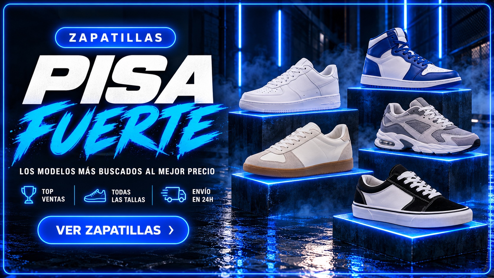 Pisa fuerte – zapatillas Camist Sports